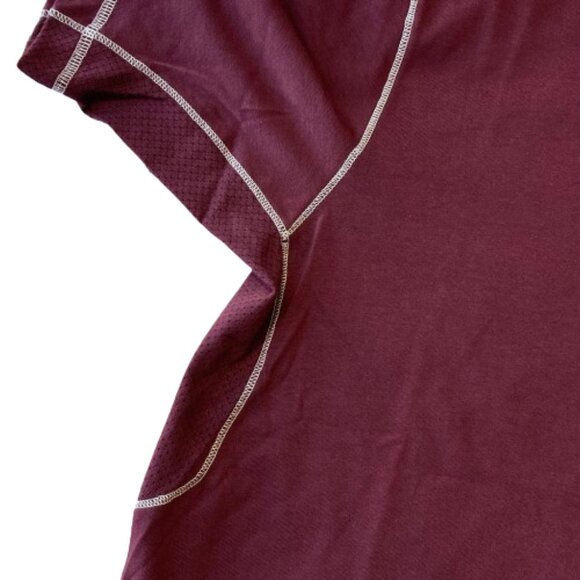 Ariat Rebar Workman T-Shirt Short Sleeve Workwear Men's Small S Malbec NWT - Picture 3 of 7